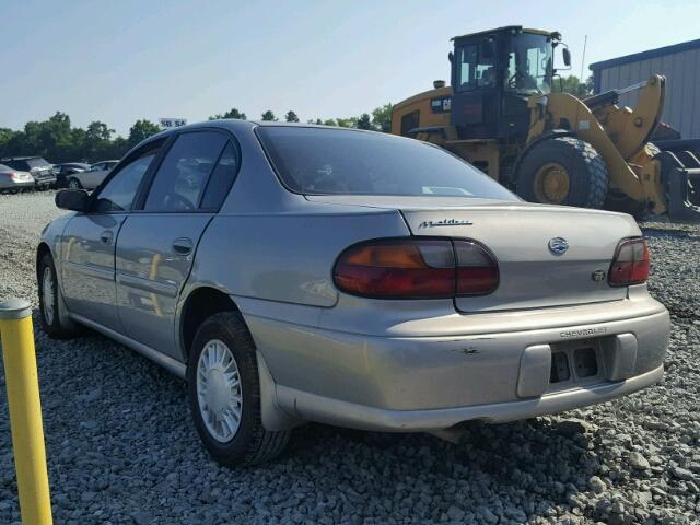 1G1ND52J7Y6263584 - 2000 CHEVROLET MALIBU BEIGE photo 3