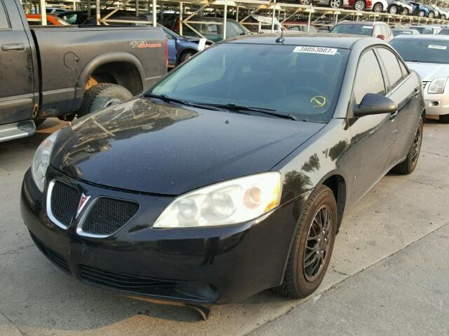 1G2ZF57BX84114154 - 2008 PONTIAC G6 VALUE L BLACK photo 2