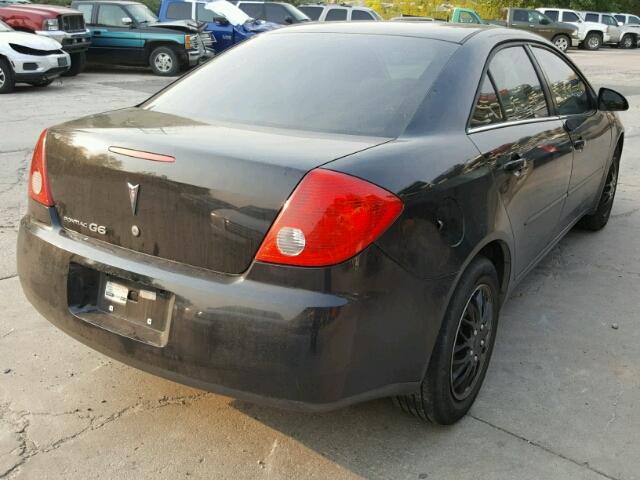 1G2ZF57BX84114154 - 2008 PONTIAC G6 VALUE L BLACK photo 4