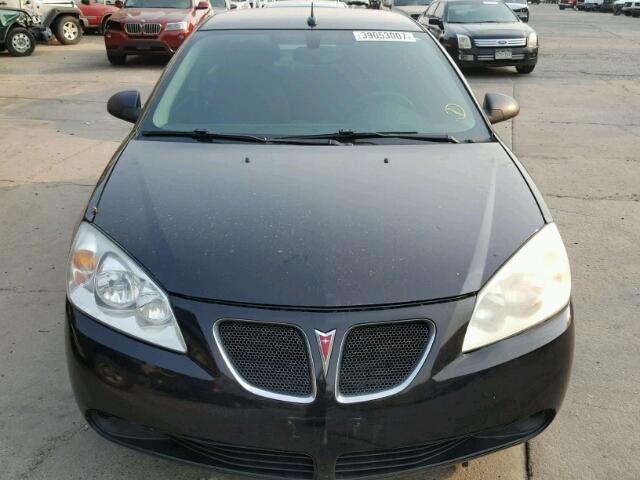 1G2ZF57BX84114154 - 2008 PONTIAC G6 VALUE L BLACK photo 9