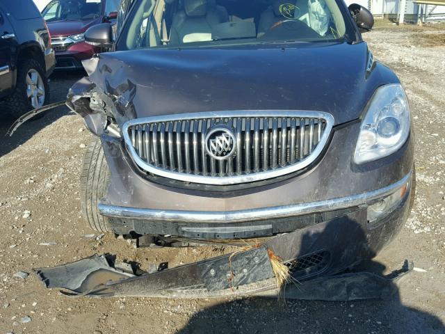 5GAER23718J236518 - 2008 BUICK ENCLAVE CX BROWN photo 7