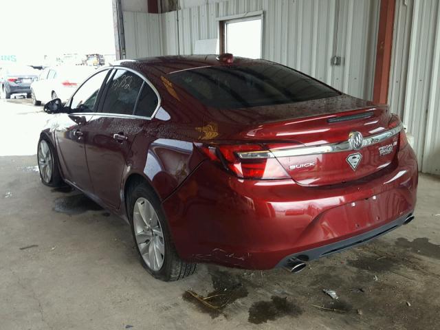 2G4GK5EX2G9209019 - 2016 BUICK REGAL 红色 照片 3