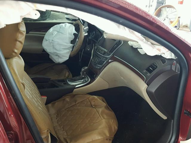 2G4GK5EX2G9209019 - 2016 BUICK REGAL 红色 照片 5