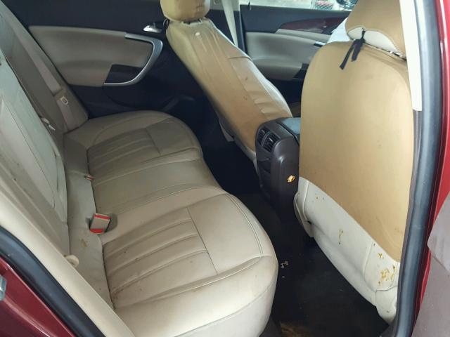 2G4GK5EX2G9209019 - 2016 BUICK REGAL 红色 照片 6