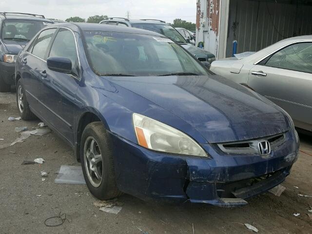 1HGCM56343A029355 - 2003 HONDA ACCORD LX BLACK photo 1