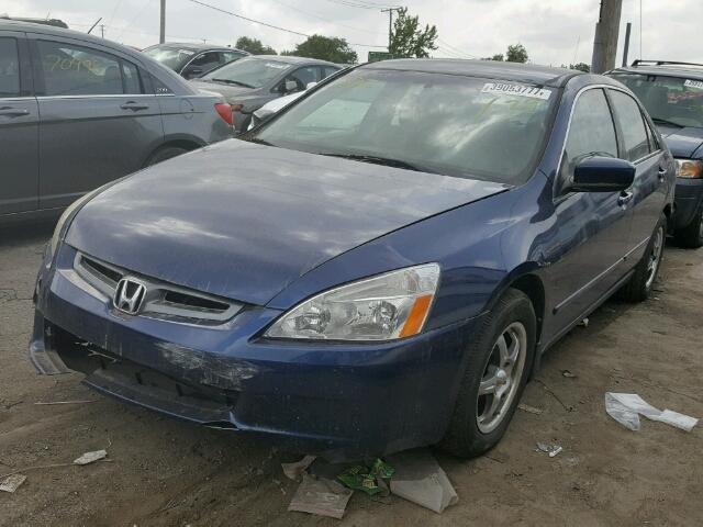 1HGCM56343A029355 - 2003 HONDA ACCORD LX BLACK photo 2