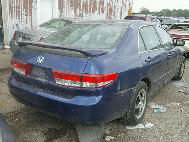 1HGCM56343A029355 - 2003 HONDA ACCORD LX BLACK photo 4