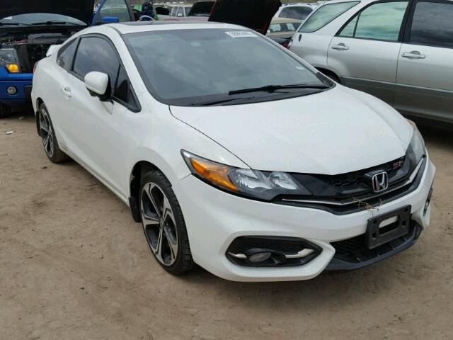 2HGFG4A54FH706725 - 2015 HONDA CIVIC SI WHITE photo 1