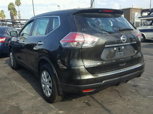 5N1AT2MT8FC923647 - 2015 NISSAN ROGUE S BLACK photo 3