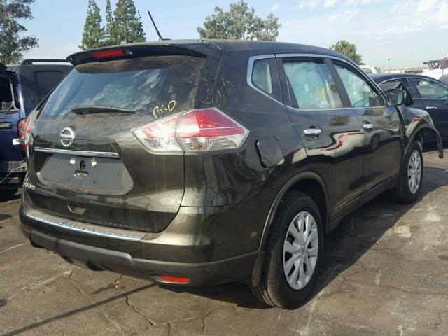 5N1AT2MT8FC923647 - 2015 NISSAN ROGUE S BLACK photo 4