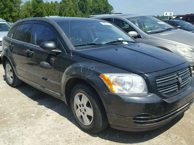 1B3HB28BX8D643170 - 2008 DODGE CALIBER BLACK photo 1