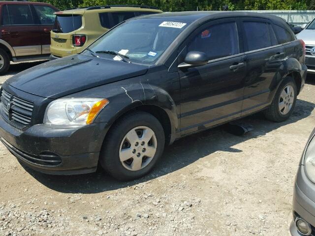 1B3HB28BX8D643170 - 2008 DODGE CALIBER BLACK photo 2