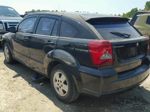 1B3HB28BX8D643170 - 2008 DODGE CALIBER BLACK photo 3