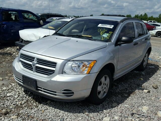 1B3HB28B17D232173 - 2007 DODGE CALIBER SILVER photo 1