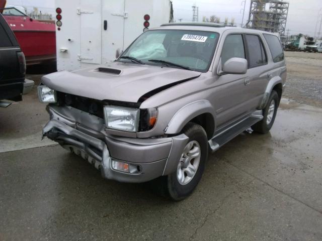 JT3GN86R020243318 - 2002 TOYOTA 4RUNNER SR SILVER photo 2