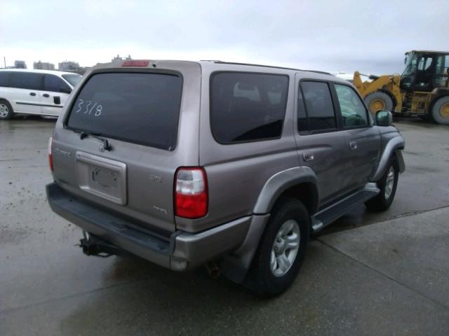 JT3GN86R020243318 - 2002 TOYOTA 4RUNNER SR SILVER photo 4