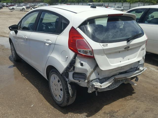 3FADP4TJXGM171151 - 2016 FORD FIESTA S WHITE photo 3