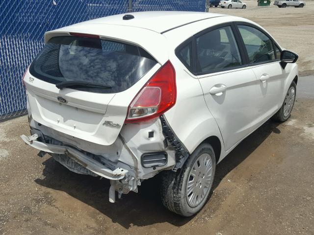 3FADP4TJXGM171151 - 2016 FORD FIESTA S WHITE photo 4