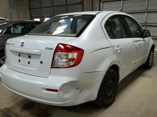 JS2YC5A30C6301441 - 2012 SUZUKI SX4 LE WHITE photo 4