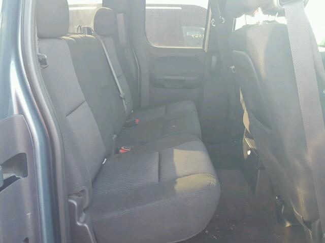 1GCSCSE05AZ165737 - 2010 CHEVROLET SILVERADO BLUE photo 6