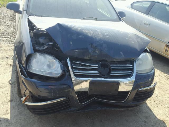 3VWST71K96M026995 - 2006 VOLKSWAGEN JETTA TDI BLUE photo 7