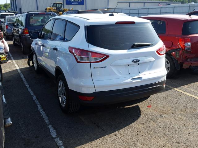 1FMCU0F74DUB82110 - 2013 FORD ESCAPE S WHITE photo 3