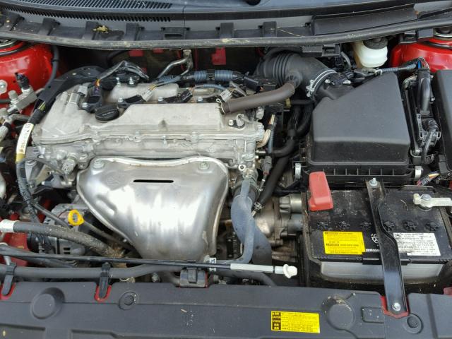 JTKJF5C76F3094023 - 2015 TOYOTA SCION TC 红色 照片 7