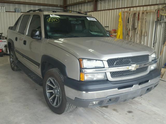 3GNEC12T74G326395 - 2004 CHEVROLET AVALANCHE GRAY photo 1