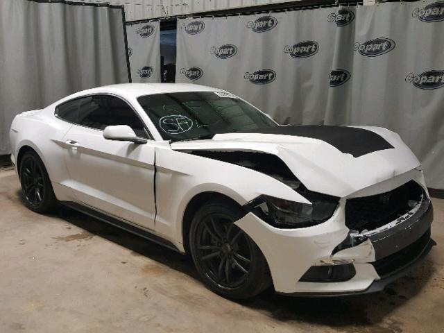 1FA6P8TH6H5264124 - 2017 FORD MUSTANG WHITE photo 1