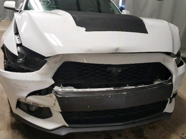 1FA6P8TH6H5264124 - 2017 FORD MUSTANG WHITE photo 9