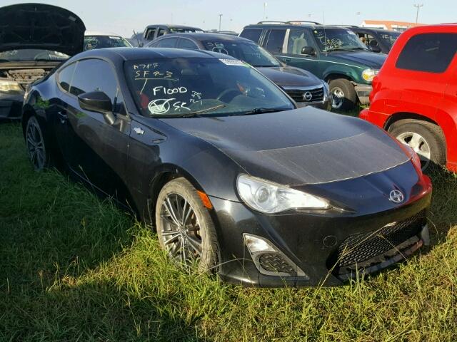 JF1ZNAA18D1712526 - 2013 TOYOTA SCION FR-S შავი ფოტო 1