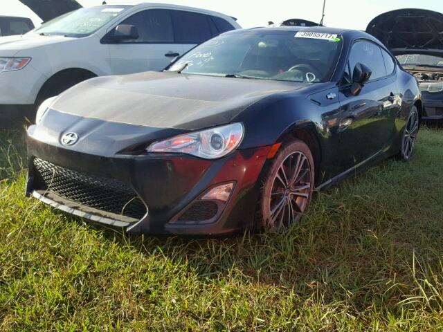 JF1ZNAA18D1712526 - 2013 TOYOTA SCION FR-S BLACK photo 2