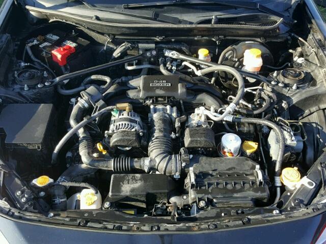 JF1ZNAA18D1712526 - 2013 TOYOTA SCION FR-S შავი ფოტო 7