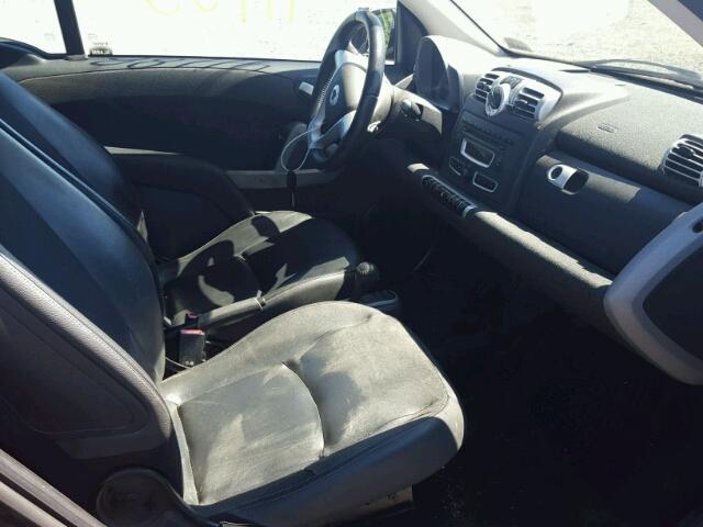 WMEEK31X08K188324 - 2008 SMART FORTWO PAS 橙色 照片 5