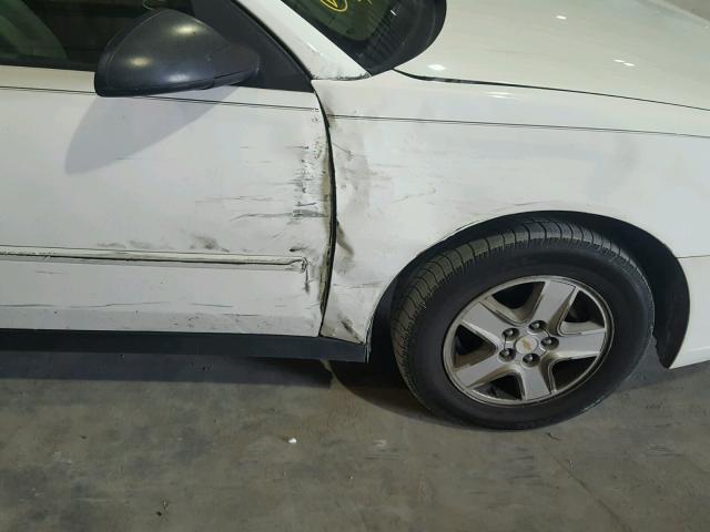 1G1ZT54825F311647 - 2005 CHEVROLET MALIBU LS Ağ foto 9