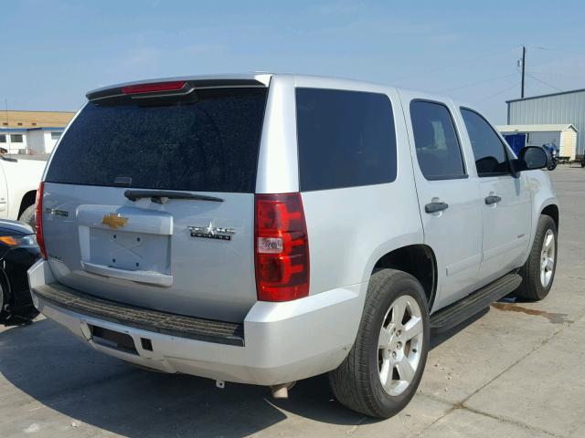 1GNLC2E07CR177712 - 2012 CHEVROLET TAHOE POLI SILVER photo 4