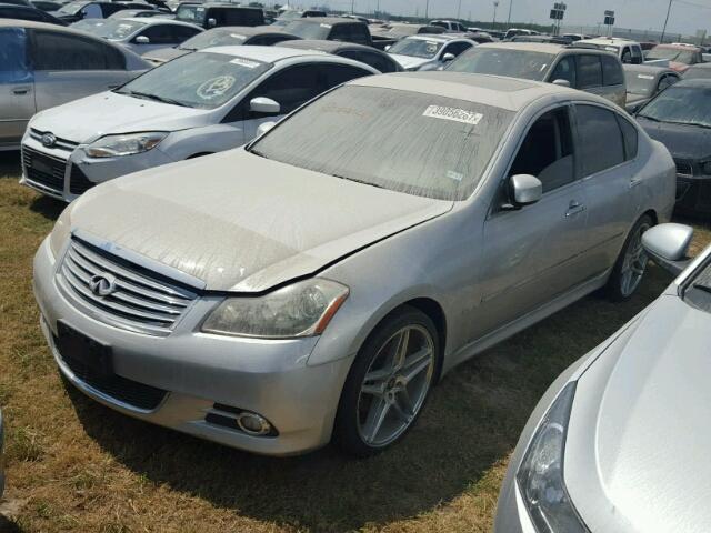 JNKBY01E08M500951 - 2008 INFINITI M45 BASE SILVER photo 2