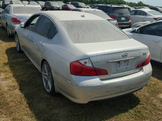 JNKBY01E08M500951 - 2008 INFINITI M45 BASE SILVER photo 3