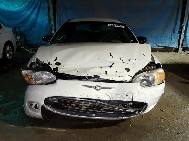 4C3AG42H21E136678 - 2001 CHRYSLER SEBRING LX WHITE photo 9