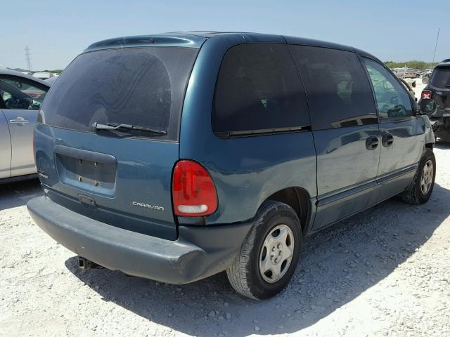 2B4GP2533YR785234 - 2000 DODGE CARAVAN GREEN photo 4