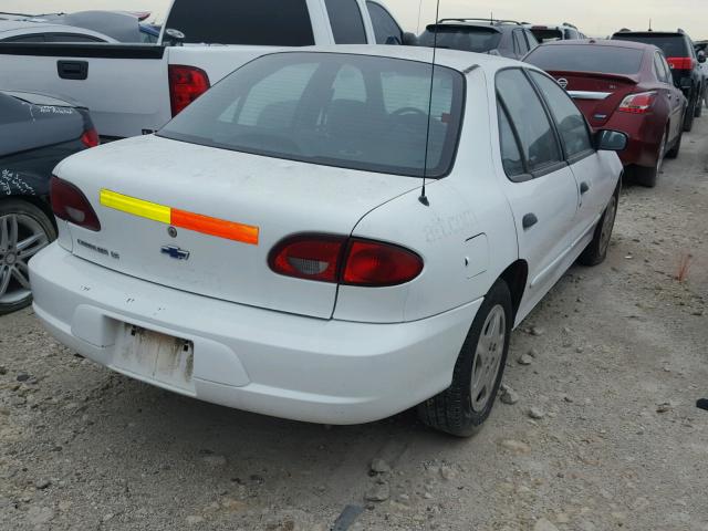 1G1JF5241Y7264954 - 2000 CHEVROLET CAVALIER L WHITE photo 4