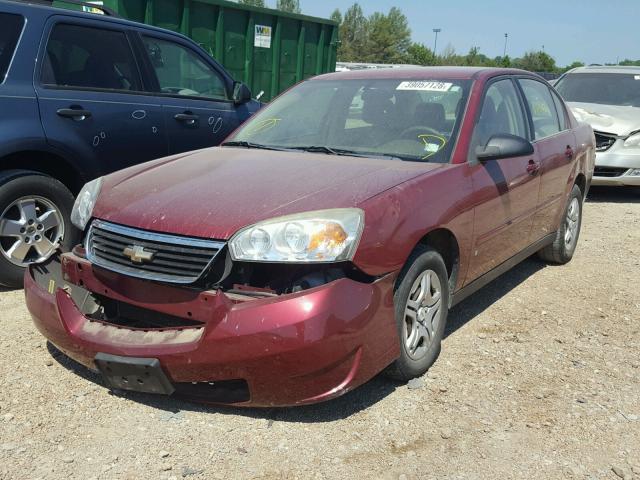 1G1ZS58F07F299495 - 2007 CHEVROLET MALIBU LS 栗色 照片 2