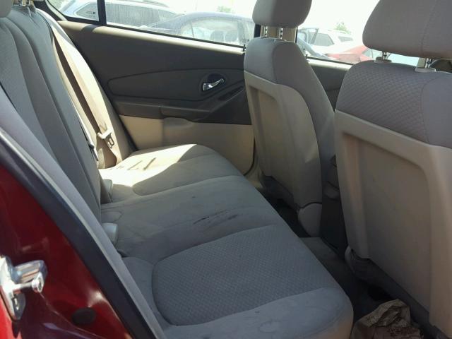1G1ZS58F07F299495 - 2007 CHEVROLET MALIBU LS 栗色 照片 6