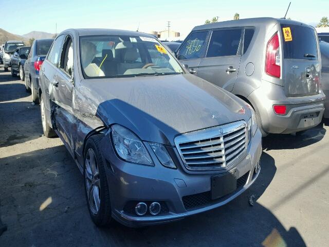 WDDHF5GB8BA268836 - 2011 MERCEDES-BENZ E 350 SILVER photo 1