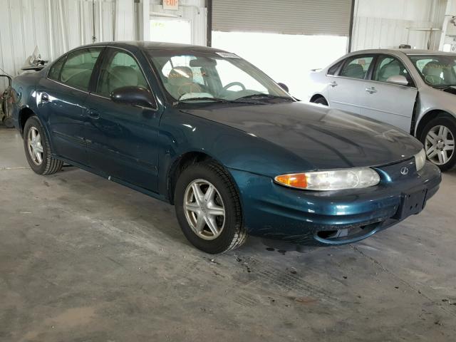 1G3NL52F63C290369 - 2003 OLDSMOBILE ALERO GL TEAL photo 1