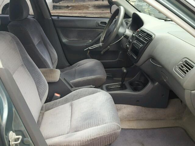 2HGEJ6616YH514322 - 2000 HONDA CIVIC BASE GRAY photo 5