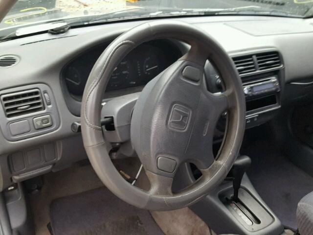2HGEJ6616YH514322 - 2000 HONDA CIVIC BASE GRAY photo 9