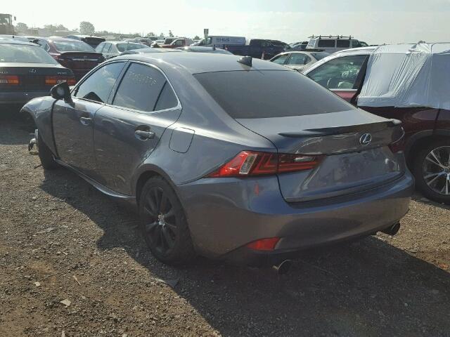 JTHBA1D28G5013176 - 2016 LEXUS IS 200T GRAY photo 3