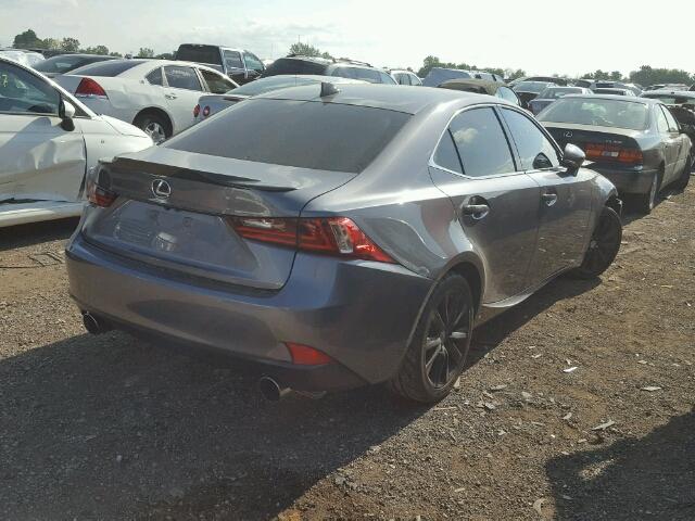 JTHBA1D28G5013176 - 2016 LEXUS IS 200T GRAY photo 4