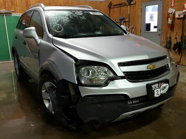 3GNAL2EKXES588627 - 2014 CHEVROLET CAPTIVA LS SILVER photo 1